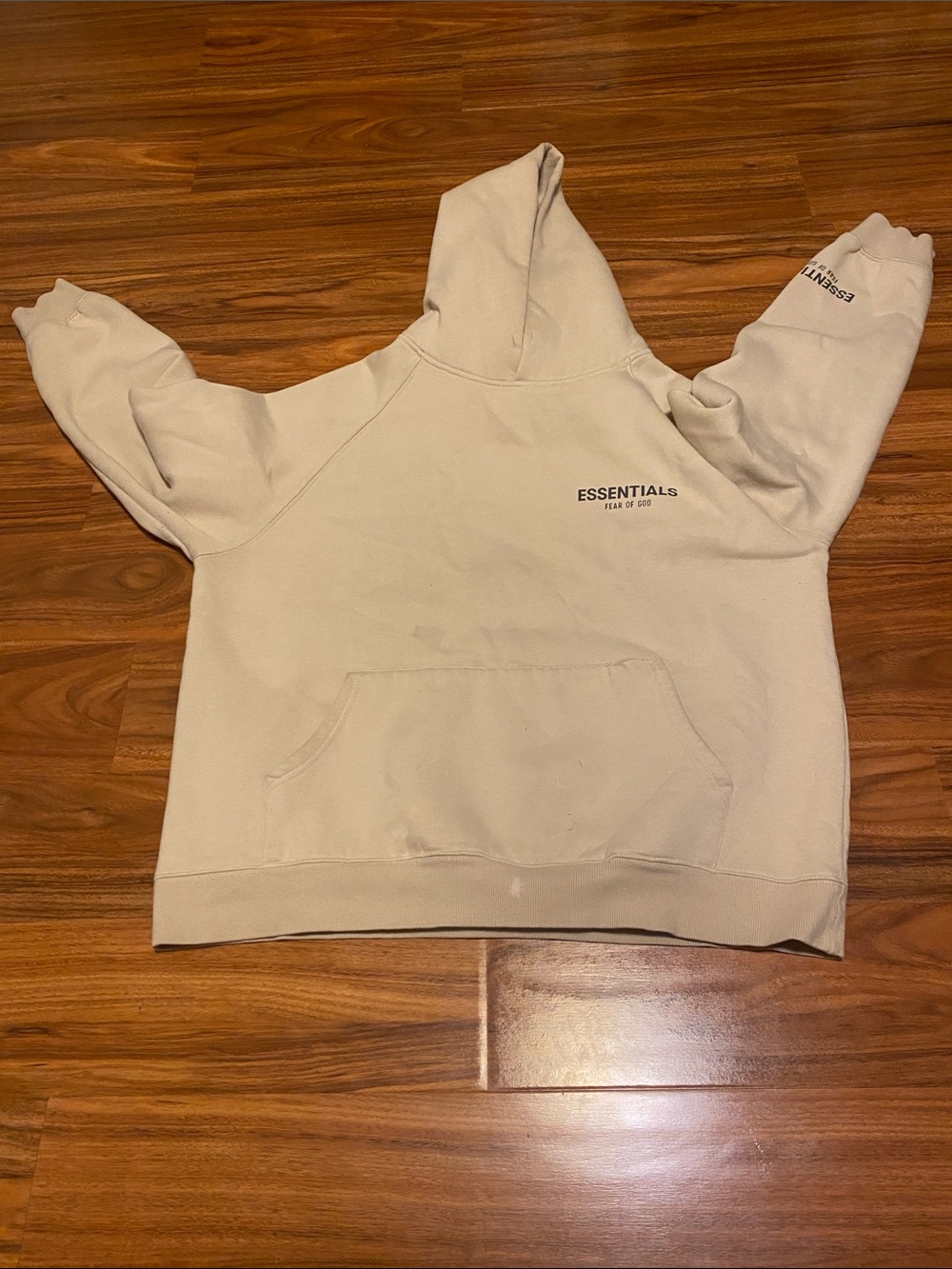 Cream Essentials Fear Of God Hoodie